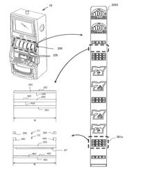 REEL BAND FOR GAMING MACHINE AND GAMING MACHINE