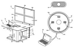 Personal control apparatus and method for sharing information in a collaborative workspace