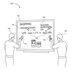 Input device with an accelerometer