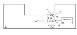 ELECTRONIC DEVICE COMPONENTS AS ANTENNAS