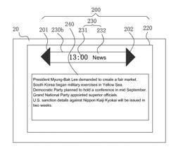 Method, Electronic Program Menu and Processing Device for Displaying Television Program Related Information