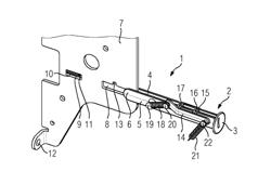 LOCKING MECHANISM FOR A SWITCH-ON BUTTON OF A CIRCUIT BREAKER