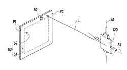 Laser projector and method of detecting scanning angle range of laser beam thereof