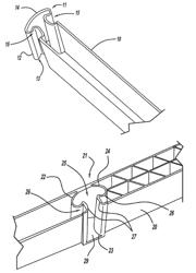 Snap-fit joint for plastic frame elements and frames formed thereby