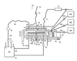 Apparatus and method for electroless deposition of materials on semiconductor substrates