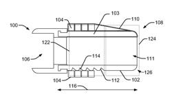 CAP WITH BAND DEPLOYMENT FEATURES