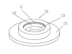 Device for sustaining differential vacuum degrees for electron column