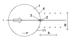 Measuring device for measuring film thickness of silicon wafer