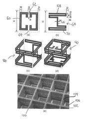 Anisotropic metamaterial gain-enhancing lens for antenna applications