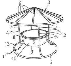 Housing for animal feedstuff