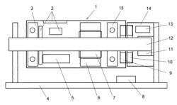 Roller drive and method for controlling a system