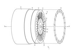 Brushless starter-generator assembly and method to control magnetic flux excitation