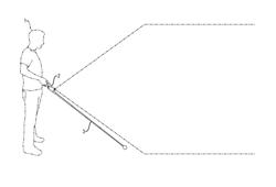 White cane with integrated electronic travel aid using 3D TOF sensor