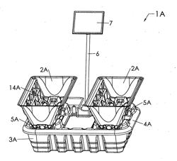 Planter for hybrid container-gardening system