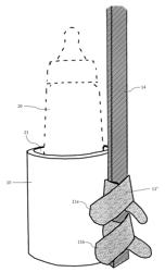 Crib baby bottle holder for self feeding