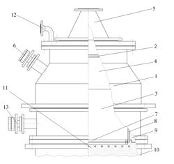 Device for burning a fuel/oxidant mixture