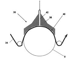 Process for making an embossed web