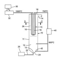 Method and apparatus for producing granular silicon