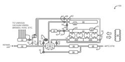 Stored compressed air management for improved engine performance