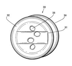 Seal anchor with non-parallel lumens