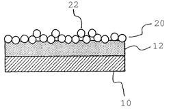 Medical devices having inorganic particle layers