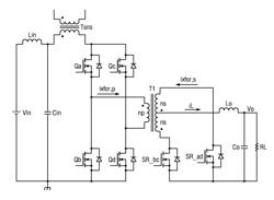 Loosely regulated feedback control for high efficiency isolated DC-DC converters