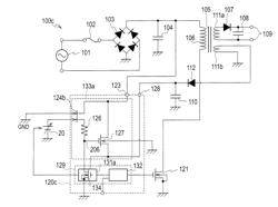 Startup circuit, switching power source IC, and switching power source apparatus