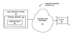 Quick session setup for video on demand with information caching