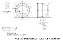 MOLDED PRODUCT COMPOSED OF POLYESTER RESIN COMPOSITION