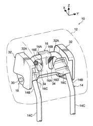 Headrest and vehicle seat provided with the same