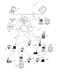 Support for network management and device communications in a wireless network