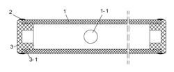 Protective jewelry display device