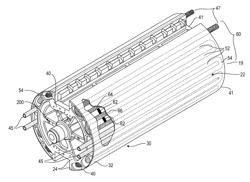 Cast Device with Implanted Tubes