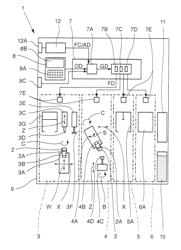 Apparatus and method for working an optical lens and also an optical lens and a transporting container for optical lenses