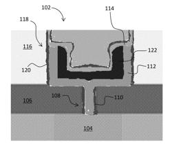 Phase change memory cell with large electrode contact area