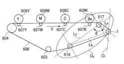 Belt member feeding device and image forming apparatus provided with the same