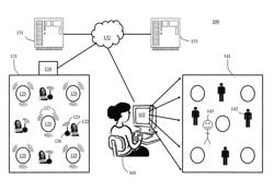 System and method for automatic merging of real and virtual environments