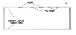 CONTAINER HAVING COMPOSITE WELDABLE PANEL WITH EMBEDDED DEVICES