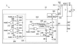 MODE SELECTION CIRCUIT AND SWITCH CONTROL CIRCUIT INCLUDING THE MODE SELECTION CIRCUIT AND MULTI FUNCTIONS PIN