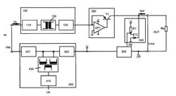 VOLTAGE CONTROL FOR AN OUTPUT TRANSISTOR OF A SIGNAL OUTPUT STAGE