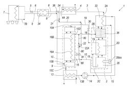 Absorption heat pump for overfeed generator operating conditions