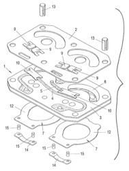 Hollow valve plate