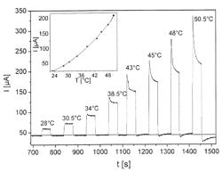 Electrochemical system for measuring a biological compound by an enzyme