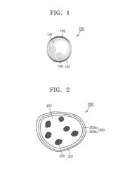 Microcapsule, structure having a microcapsule, article having a microcapsule, and method of preparing microcapsules