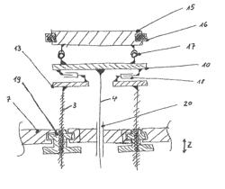 Device for producing three-demensional models