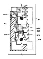 Sensor strip positioning mechanism