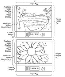 Autohiding video player controls