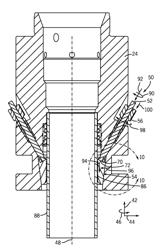 Wellhead tubular connector