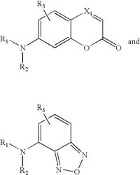 Near-infrared dyes as surface enhanced raman scattering reporters