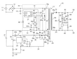 Active snubber circuit and power supply circuit